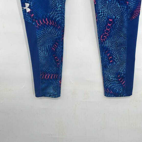 Under Armour Women's Blue & Pink Active Leggings Size Small (see measurements) - Picture 4 of 9